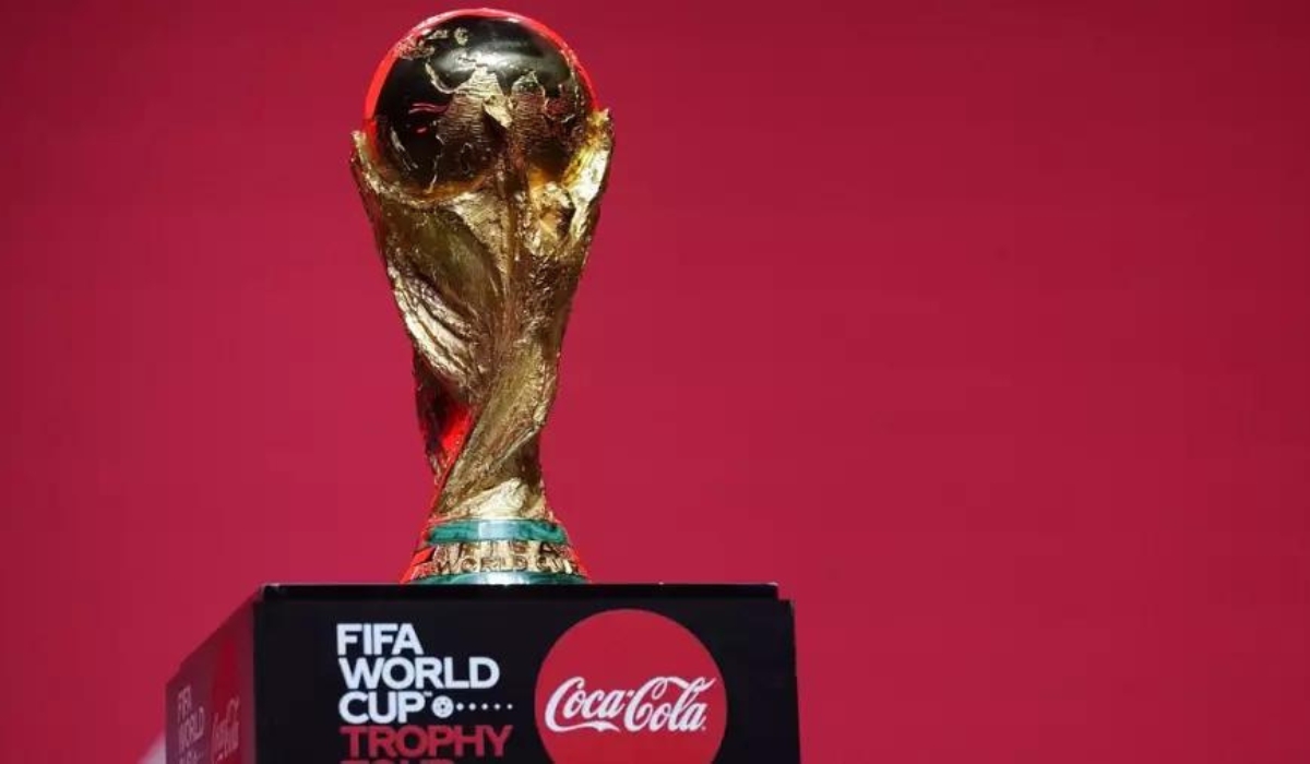 Original FIFA World Cup Trophy Arrives in Doha